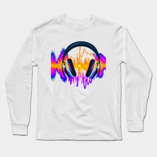 Headphones Style Long Sleeve T-Shirt